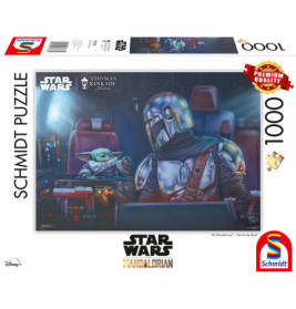 Puzzle 1000  Teile   Lucas Film,  Teile he Mandalorian,  Teile wo for  Teile he Road