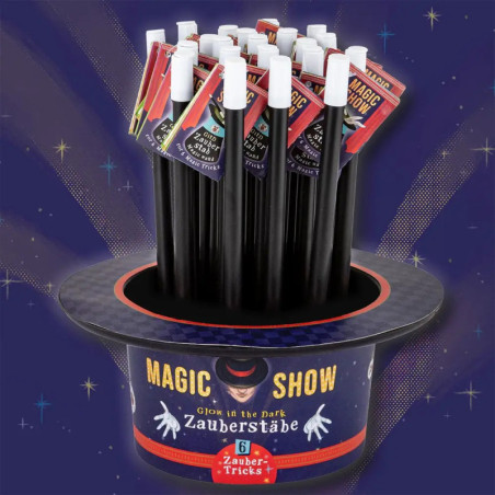 MAGIC SHOW Zauberstab GitD für 6 Tricks It`s time for magic!