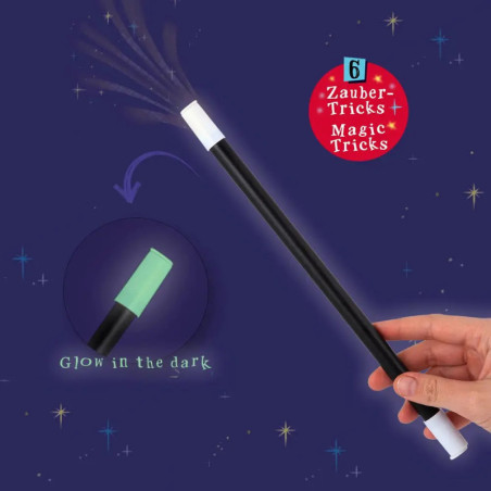 MAGIC SHOW Zauberstab GitD für 6 Tricks It`s time for magic!