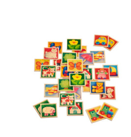 Selecta Memo Kunterbunt, 36 Teile