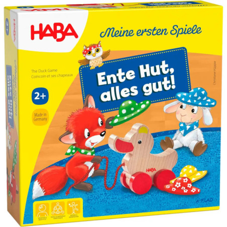HABA Meine ersten Spiele – Ente Hut, alles gut!