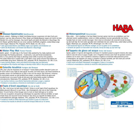 HABA Wasser-Spielmatte Waldfreunde