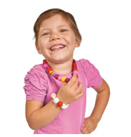 Eichhorn Holzperlen-Set im Eimer