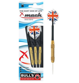 BULL'S 3 Steeldart BULL'S Mach Brass 19g