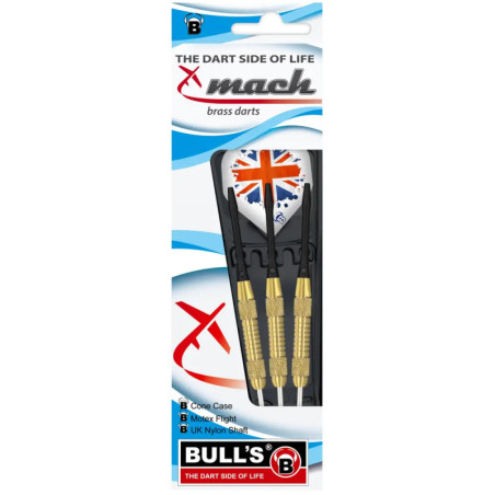 BULL'S 3 Steeldart BULL'S Mach Brass 19g