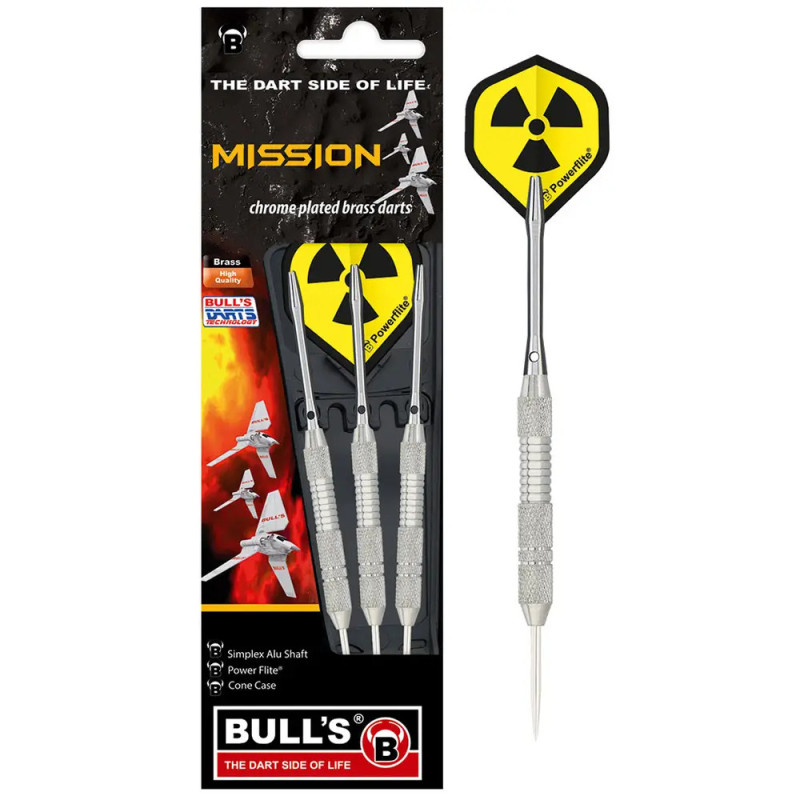 BULL'S 3 Steeldart Mission Brass  24 g.