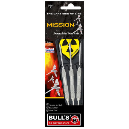 BULL'S 3 Steeldart Mission Brass  24 g.