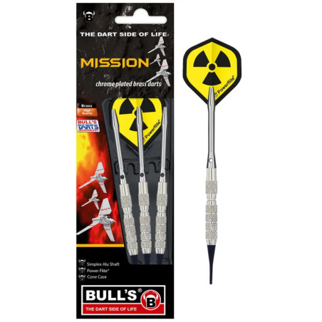 BULL'S 3 Softdart Mission Chr.Brass 14 g