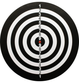 BULL'S Windsor Paper Dartboard