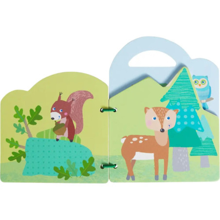 HABA Holz-Babybuch Waldtiere
