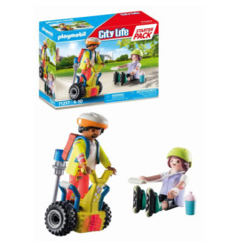 PLAYMOBIL 71257 Starter Pack Rettung mit Balance-Racer
