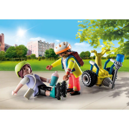 PLAYMOBIL 71257 Starter Pack Rettung mit Balance-Racer