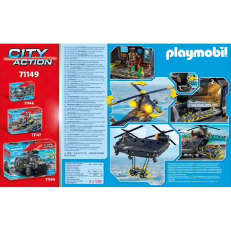 PLAYMOBIL 71149 SWAT-Rettungsflugzeug