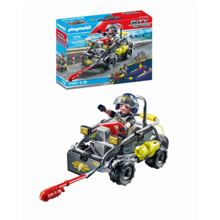 PLAYMOBIL 71147 SWAT-Multi-Terrain-Quad