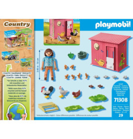 PLAYMOBIL 71308 Hühner mit Küken