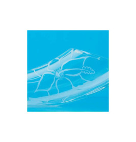 PEBARO Bastelset Glasritzen Glasritz-Geschenk-Set inkl. Gläser