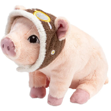Vielleicht Plüschschwein von Kobi Yamada, Plüschschwein mit Fliegerbrille