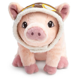 Vielleicht Plüschschwein von Kobi Yamada, Plüschschwein mit Fliegerbrille