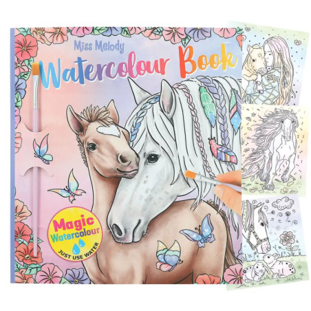 Miss Melody Water Colour Book