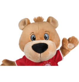 Kuscheltier FC BAYERN Bär Berni mit Trikot 35cm NICI GREEN