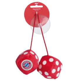 Plüschwürfel FC BAYERN mit Saugnäpfen NICI GREEN