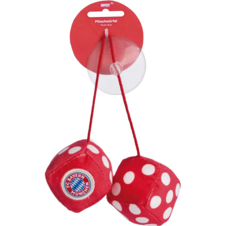 Plüschwürfel FC BAYERN mit Saugnäpfen NICI GREEN Plüschwürfel FC BAYERN mit Saugnäpfen NICI GREEN