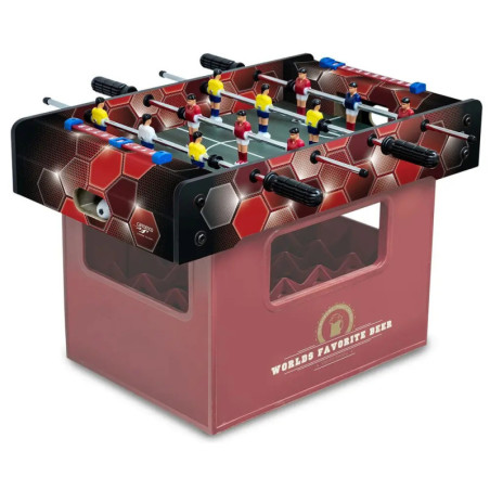 Carromco Kicker-Bierkasten Rote Waben