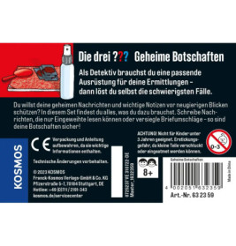 Die drei ??? Geheime Botschaften (kl. Dose)