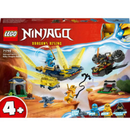 LEGO® Ninjago 71798 Duell zwischen Nya und Arins Babydrachen, seltenes Set