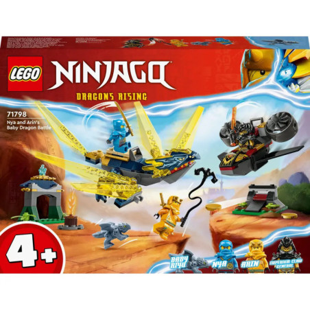 LEGO® Ninjago 71798 Duell zwischen Nya und Arins Babydrachen, seltenes Set