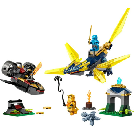LEGO® Ninjago 71798 Duell zwischen Nya und Arins Babydrachen, seltenes Set