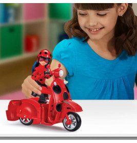 Miraculous Ladybug Scooter mit Puppe