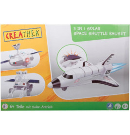 Creathek Solar 3 in 1 Spaceshuttle Bau-Set