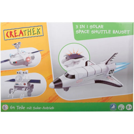 Creathek Solar 3 in 1 Spaceshuttle Bau-Set