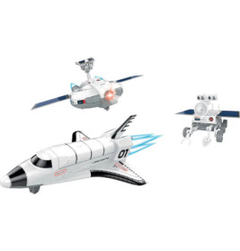 Creathek Solar 3 in 1 Spaceshuttle Bau-Set