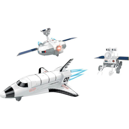 Creathek Solar 3 in 1 Spaceshuttle Bau-Set