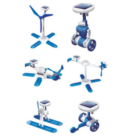 Creathek Solar 6 in 1 Roboter Bau-Set