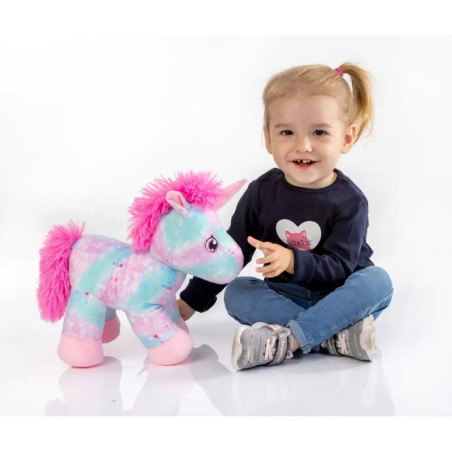 Amia Plüsch Einhorn Glow in the Dark, 30 cm
