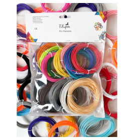 Filapen PCL Filamente 1,75mm - 100 meter Packung, 15 unterschiedliche Farben