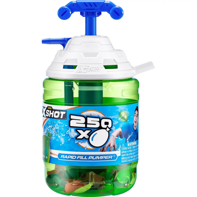 Zuru X-SHOT Wasserbombenpumpe + 250 Ballons