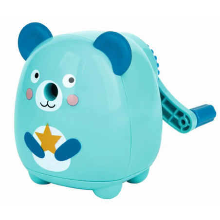 Tierischer Kurbelanspitzer