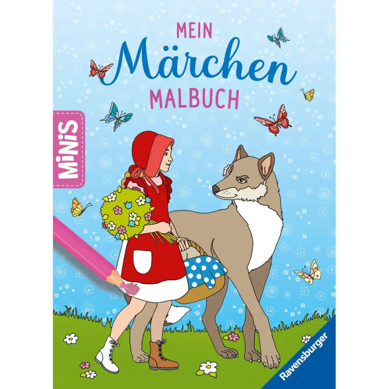 Ravenburger 46300 Ravensburger Minis: Mein Märchen-Malbuch RV Minis