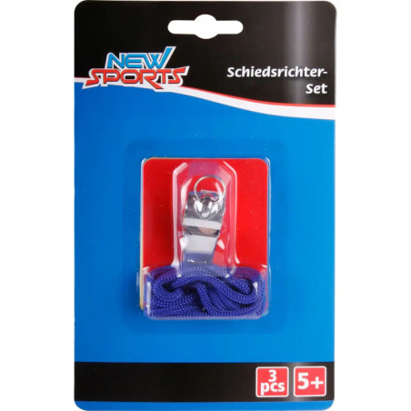 New Sports Schiedsrichter-Set, 3-teilig New Sports Schiedsrichter-Set, 3-teilig