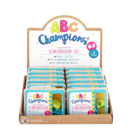 ABC CHAMPIONS Schreiblernhilfen ergnomisch 3er-Set
