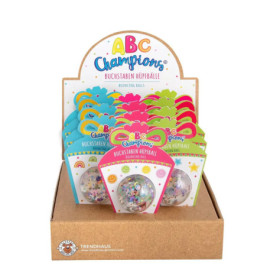 ABC CHAMPIONS Buchstaben Flummi, sortiert  (1 Stück)