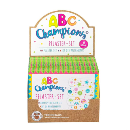 ABC CHAMPIONS Pflaster-Set 8-teilig