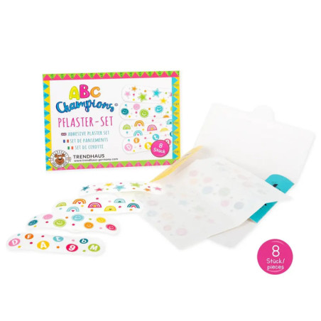 ABC CHAMPIONS Pflaster-Set 8-teilig