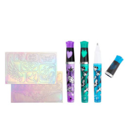 Tattoo Studio Gelstifte Glitzer 3er-Set, 2-fach sortiert Be creative! Mit diesen glitzernden Gelstiften können coole T