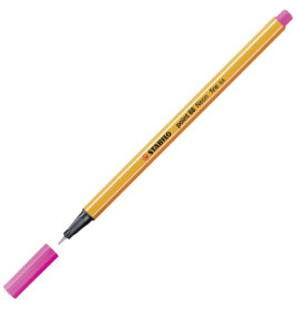 Fineliner STABILO® point 88®STABILO point 88 leuchtfarbenrosa