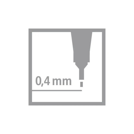 Fineliner STABILO® point 88®STABILO point 88 leuchtfarbenrosa